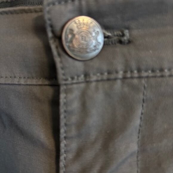 English Laundry Men's Size 38x34 Dark Gray Cotton Blend Straight Leg Pants - Picture 2 of 9